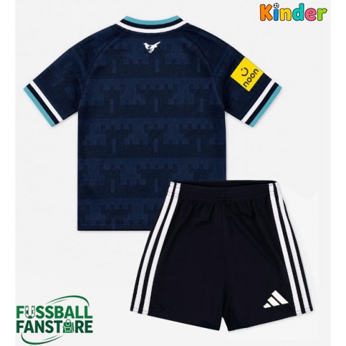 Newcastle United Replik Auswärtstrikot Kinder 2026-27 Kurzarm (+ Kurze Hosen)